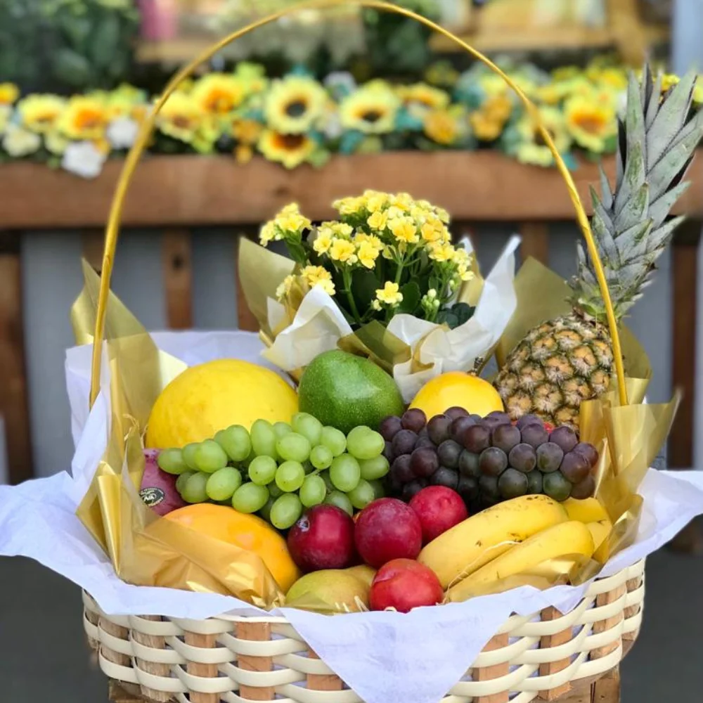 Cesta de frutas