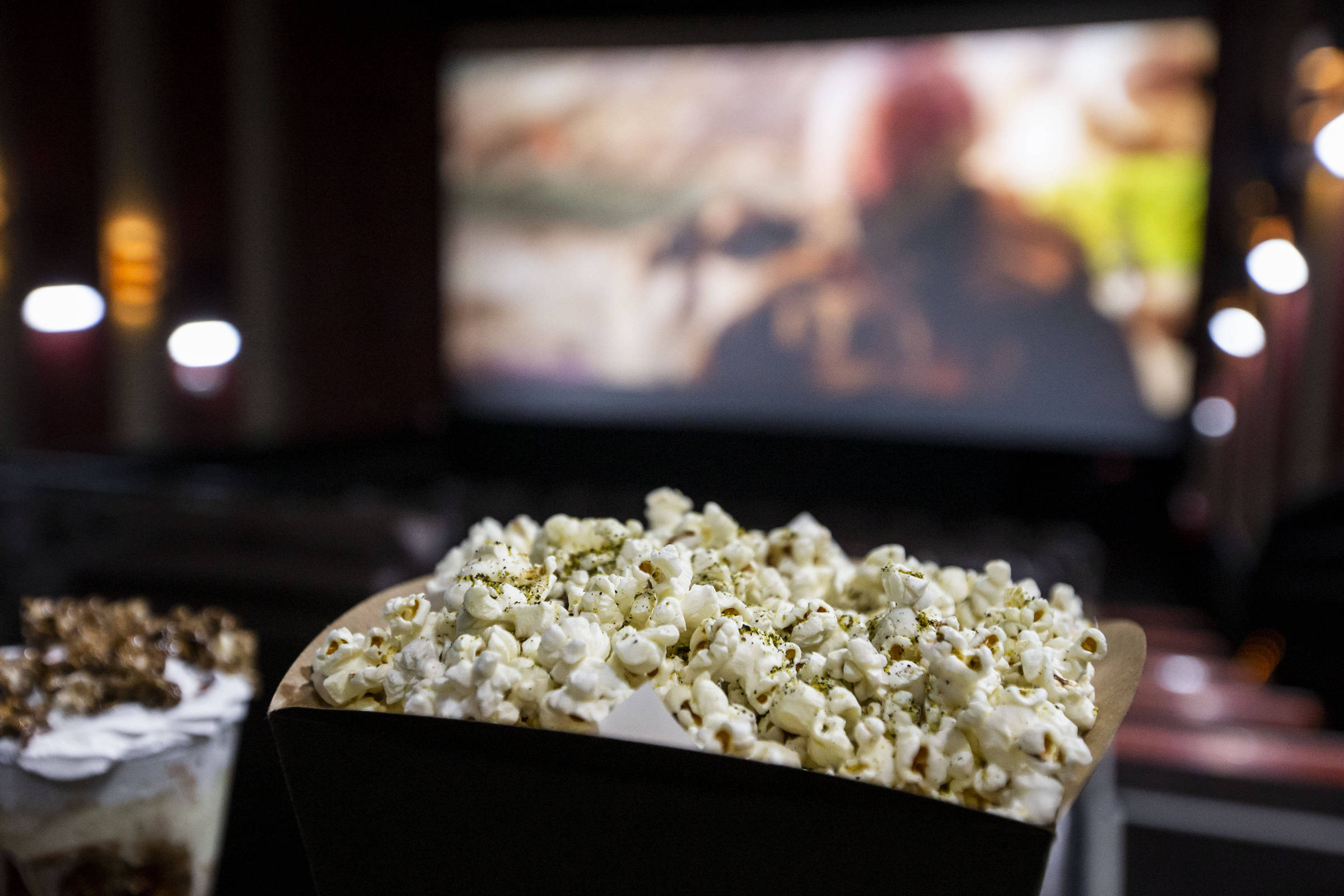 Pipoca no cinema